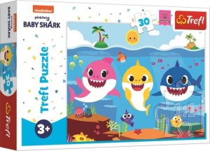 Trefl Puzzle Baby Shark - Podmořský svět žraloků 30 dílků - VÝPRODEJ