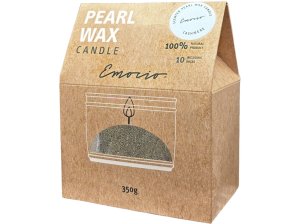 Emocio svíčka sypaný vosk Cashmere zelená 10 ks 11,7x15,2x7,1 cm - VÝPRODEJ