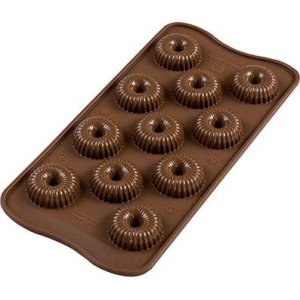 3D Silikonová forma na čokoládu – Crown spiral - Silikomart - VÝPRODEJ