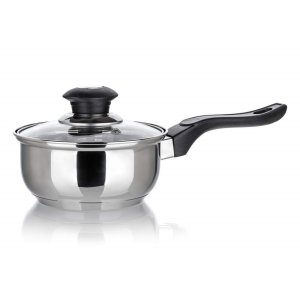 Rendlík 14cm se skl.poklicí 0,8l nerez SUPER VALUE - VÝPRODEJ