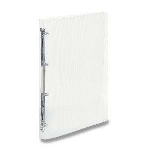 4kroužkový pořadač Transparent, A5, 25 mm - průhledný - VÝPRODEJ