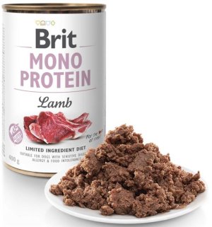 Brit Dog konz Mono Protein Lamb 400g - VÝPRODEJ