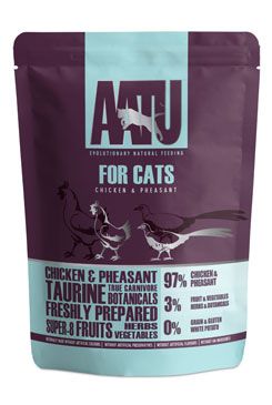 AATU Cat Chicken&Pheasant kapsa 85g - VÝPRODEJ