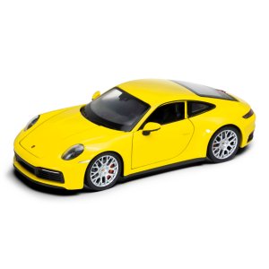 Welly Porsche 911 Carrera 4S 1:24 žluté - VÝPRODEJ