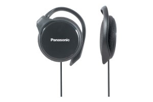 Panasonic RP-HS46E-K, drátové sluchátka, přes uši, 3,5mm jack, kabel 1,1m, černá - VÝPRODEJ