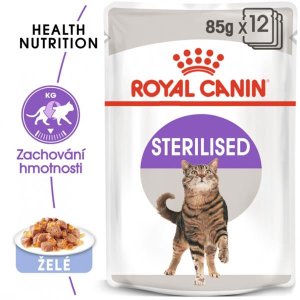 Royal Canin - Feline kaps. Sterilised Jelly 85 g - VÝPRODEJ