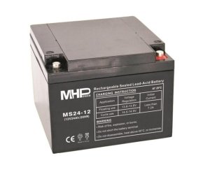 Baterie MHPower MS24-12 VRLA AGM 12V/24Ah - VÝPRODEJ