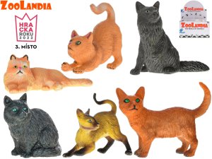 Zoolandia kočka 5-7,5 cm - mix variant či barev - VÝPRODEJ