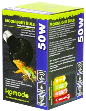 Žárovka terarijní noční Komodo 50W - VÝPRODEJ