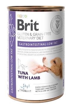 Brit VD Dog GF konz. Gastrointestinal Low Fat 400g - VÝPRODEJ