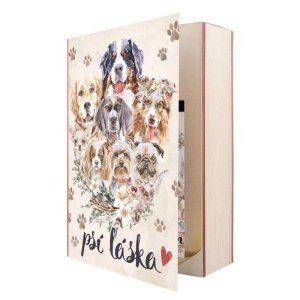 Dárková sada malá kniha - Psí láska (sprchový gel, šampon) - VÝPRODEJ