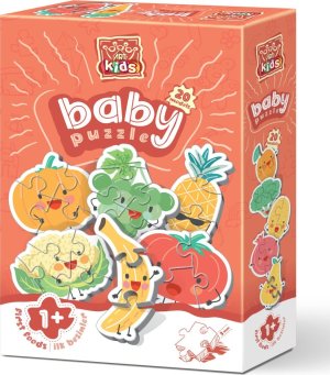 ART PUZZLE Baby Puzzle Ovoce a zelenina (2-4 dílky) - VÝPRODEJ