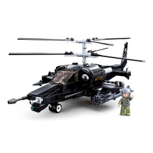 Sluban Model Bricks M38-B0752 Bojový vrtulník Ka-50 Black Shark - VÝPRODEJ