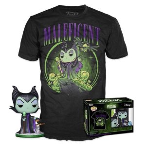 Funko POP Tee: Disney Villains - Maleficent (velikost trička M) - VÝPRODEJ