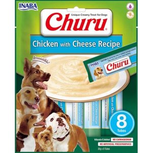 Inaba Churu dog snack kuře & sýr 8x 20g - VÝPRODEJ