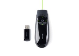 Kensington prezentační zařízení expert, zelený laser, ovládání kurzoru - VÝPRODEJ