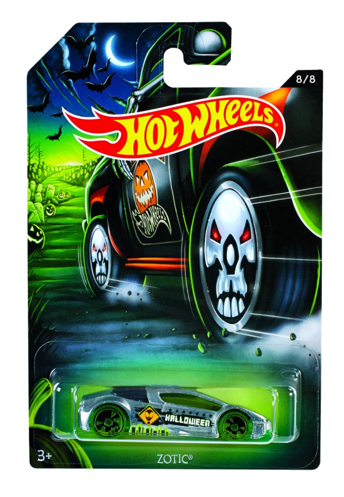 Hot Wheels tematické auto halloween